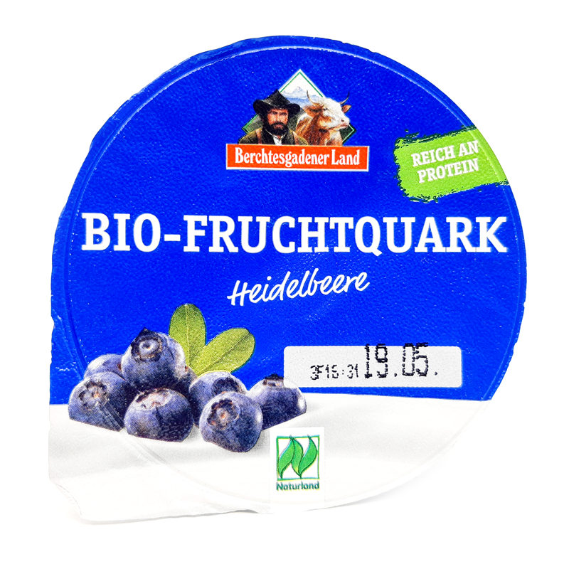 Čučoriedkový tvaroh bio 150g Berchtesgadener Land - Potraviny z prírody