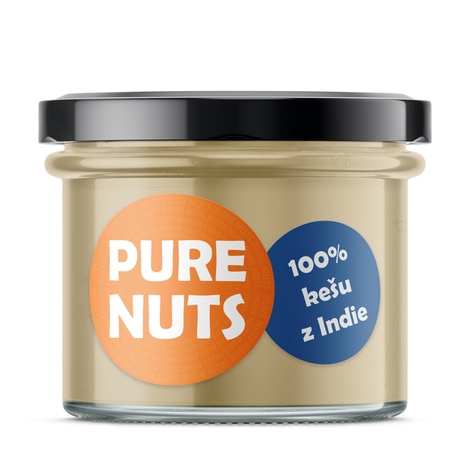 Nátierka 100% Kešu z indie 200g Pure Nuts