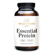 Aminokyseliny z fermentovaných strukovín Essential protein 180 tbl Wild&Coco