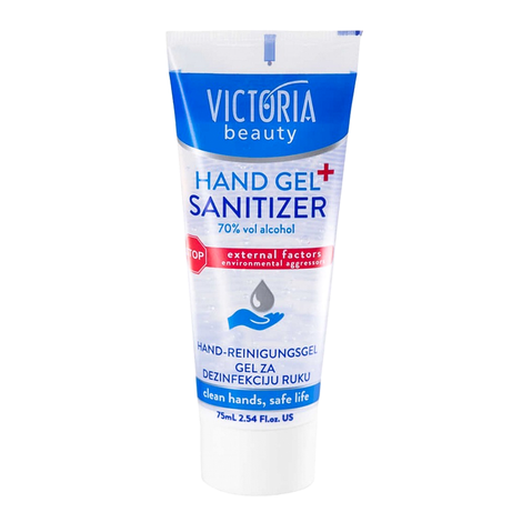 VÝPREDAJ Antibakteriálny dezinfekčný prostriedok na ruky 75ml Victoria Beauty