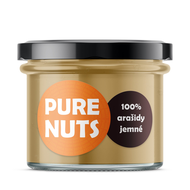 Arašidové maslo jemné 200g Pure nuts