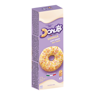 DOCASNE NEDOSTUPNE Bezlepkové donuts vanilkové 3ks 111g Tiny Donuts