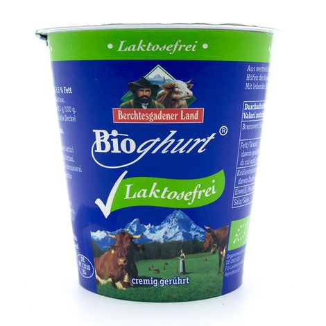 Biely jogurt bez laktózy bio 150g Berchtesgadener Land