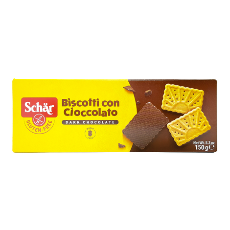 Biscotti con Cioccolato bezlepkové sušienky polomáčané 150g Schär