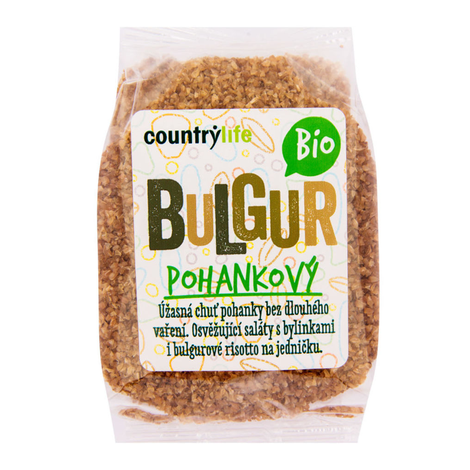 Bulgur pohánkový bio 250g Countrylife
