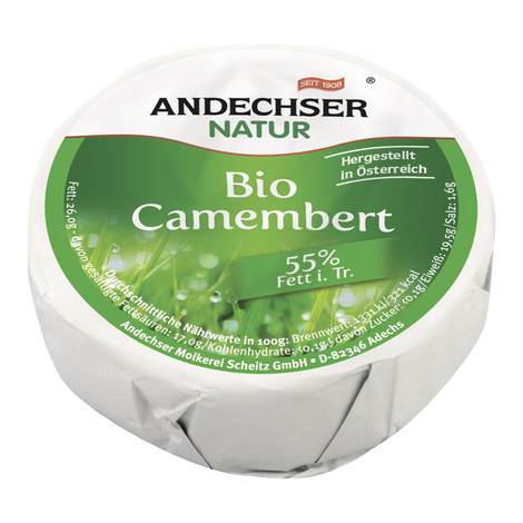Camembert bio 100g Andechser Natur