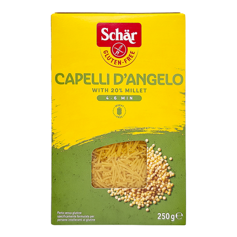 Capelli d Angelo bezlepkové rezance 250g Schär