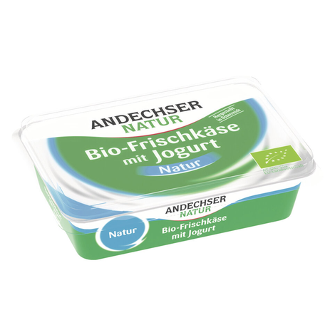 Čerstvý nátierkový syr Natur s jogurtom bio 175g Andechser Natur