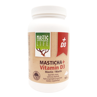 Chioská masticha + vitamín D3 kapsule 160ks Mastic Life