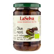 Čierne olivy v náleve bio 310g LaSelva