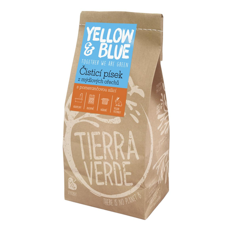 Jarný výpredaj - Čistiaci piesok z mydlových orechov 1kg Tierra Verde