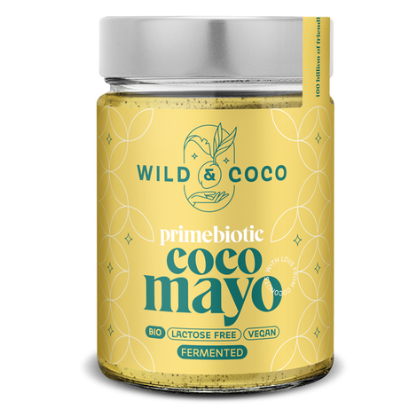 Vegánska majonéza Primebiotic Coco Mayo bio 300g Wild&Coco
