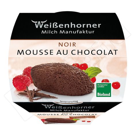 Vyradené Čokoládová pena Mousse au Chocolat bio 80g Weissenhorner