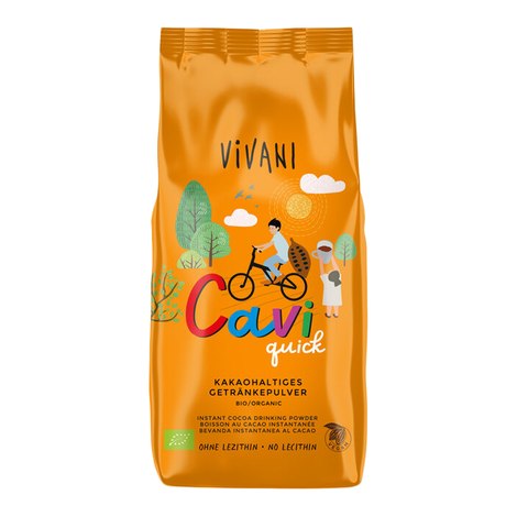 Čokoládový nápoj v prášku Cavi Quick bio 400g Vivani