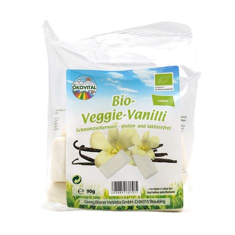 Cukríky Marshmallow vegan bio 90g Okovital