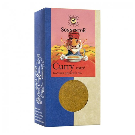 Curry ostré, korenie bio 50g Sonnentor