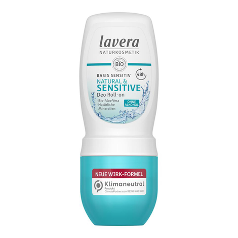Roll-on deodorant Natural & Sensitive bio 50ml Lavera