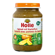 Detská výživa špenát so zemiakmi bio 190g Holle