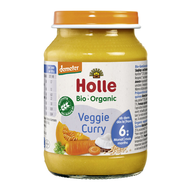 Detská výživa zeleninové karí demeter bio 190g Holle