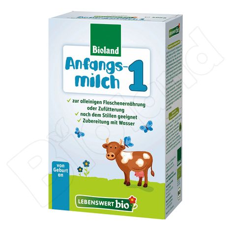 Vyradené Dojčenské mlieko 1 bio 500g Lebenswert