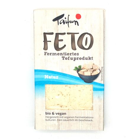 DOČASNE NEDOSTUPNE Feto - fermentované tofu Natural bio 200g Taifun 