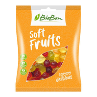 Gumové ovocné cukríky bez želatíny bio 100g BioBon