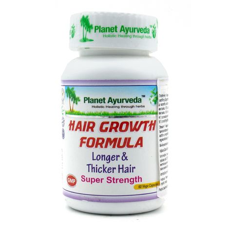 Hair growth formula na vlasy kapsule 60ks Planet Ayurveda
