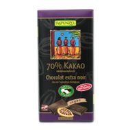 Horká čokoláda 70% bio fairtrade 80g Rapunzel