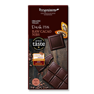 Horká čokoláda 75% s kakaovými bôbmi bio 70g Benjamissimo