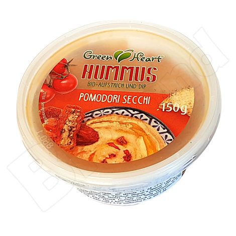 Vyradené Hummus sušené paradajky bio Green Heart 150g