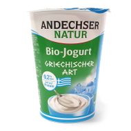 Jogurt biely grécky 0,2% bio 400g Andechser Natur