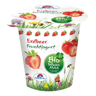 Ovocný jogurt jahodový bio 150g Wiesen Milch