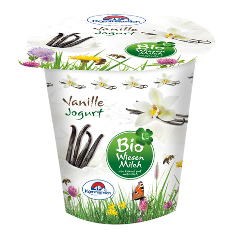 Vanilkový jogurt bio 150g Wiesen Milch