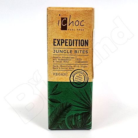 Vyradené Jungle Bites Expedition čokoláda bio 50g iChoc