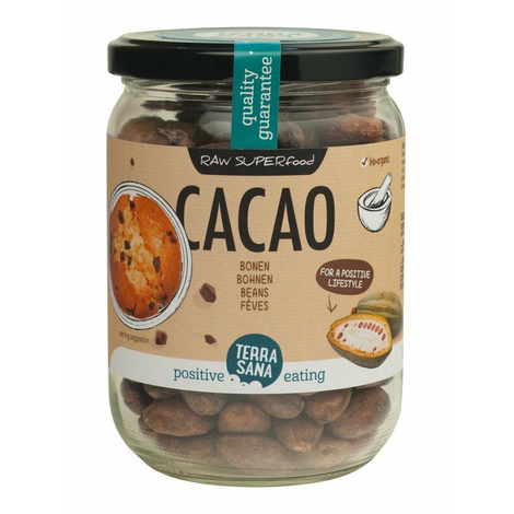 Kakaové bôby raw bio 250g Terrasana