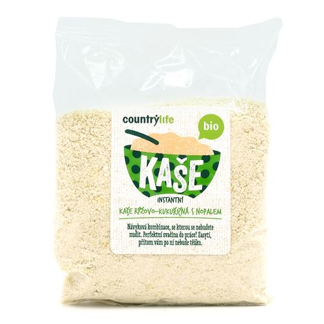 DOCASNE NEDOSTUPNE Kaša ryžovo-kukuričná s nopálom bio 200g Country Life