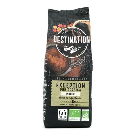 DOPREDAJ Káva mletá Exception Destination bio 250g