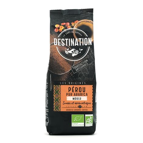 Káva mletá Peru Destination bio 250g