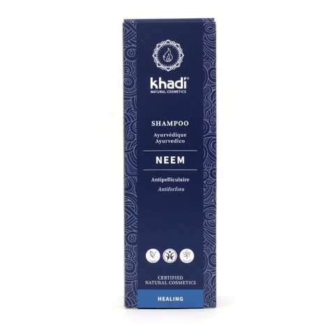 Prírodný šampón proti lupinám NEEM 200ml Khadi