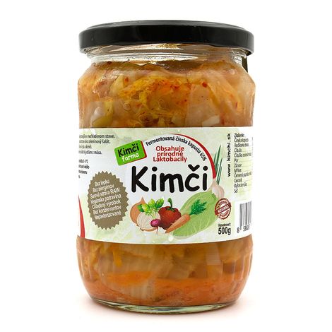 Kimči jemne pikantné 500g Kimči farma
