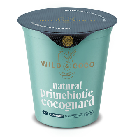 VYRADENE Kokosová alternatíva jogurtu Primebiotic Cocoguard natural bio 130g Wild&Coco