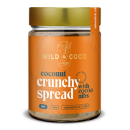 Kokosová nátierka s kešu a kakaovými bôbmi bio 300g Wild&Coco
