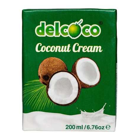 Kokosová smotana 200ml Delcoco