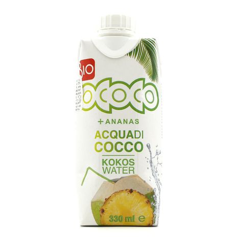 DOPREDAJ Kokosovo-ananásova voda bio 330ml Ococo