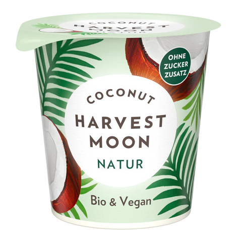 Kokosová alternatíva bieleho jogurtu bio 125g Harvest Moon