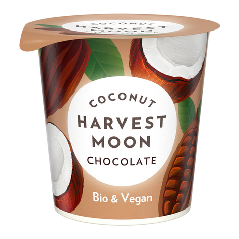Kokosová alternatíva jogurtu čokoláda bio 125g Harvest Moon