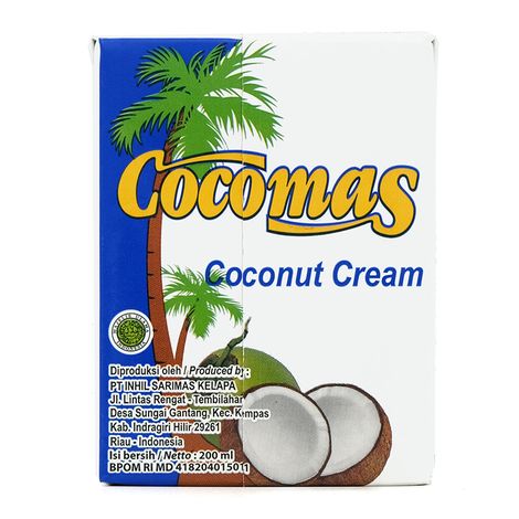 Kokosový krém na varenie 200ml Cocomas