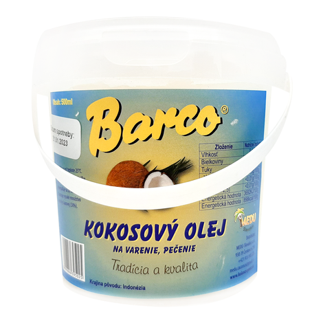 Kokosový olej 500ml Barco