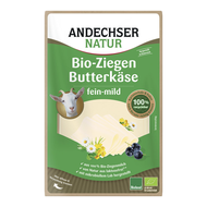 Kozí syr maslový plátky bio 100g Andechser natur