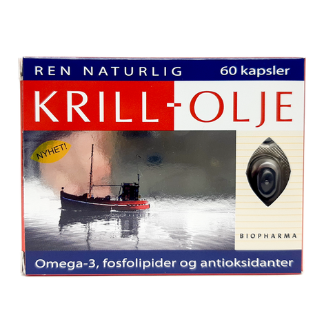 Krill olej 60 kps Biopharma